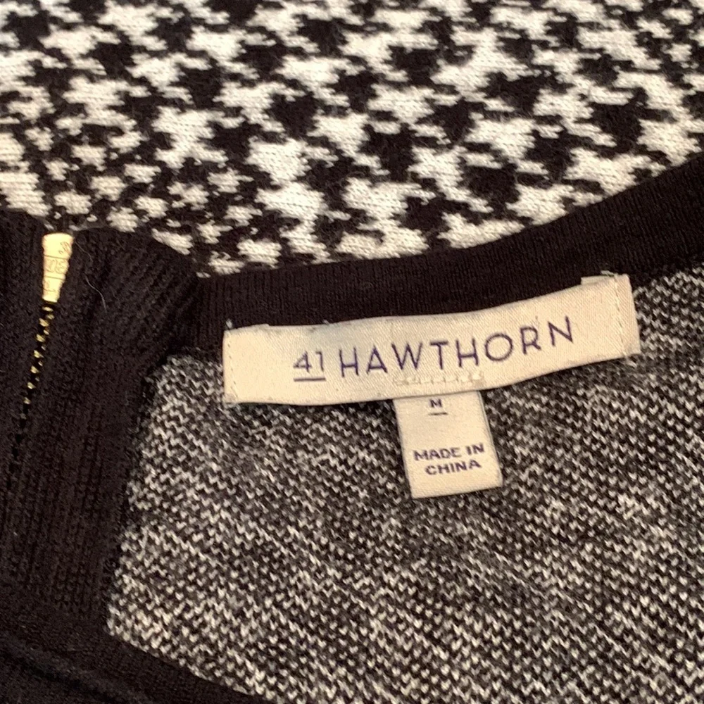 41 Hawthorn Herringbone Fit & Flare Tank Dress